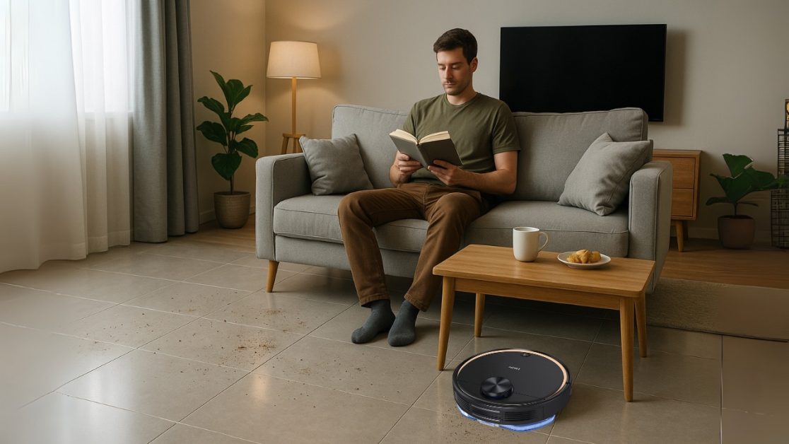 Bachelors are loving this robot vacuum cleaner