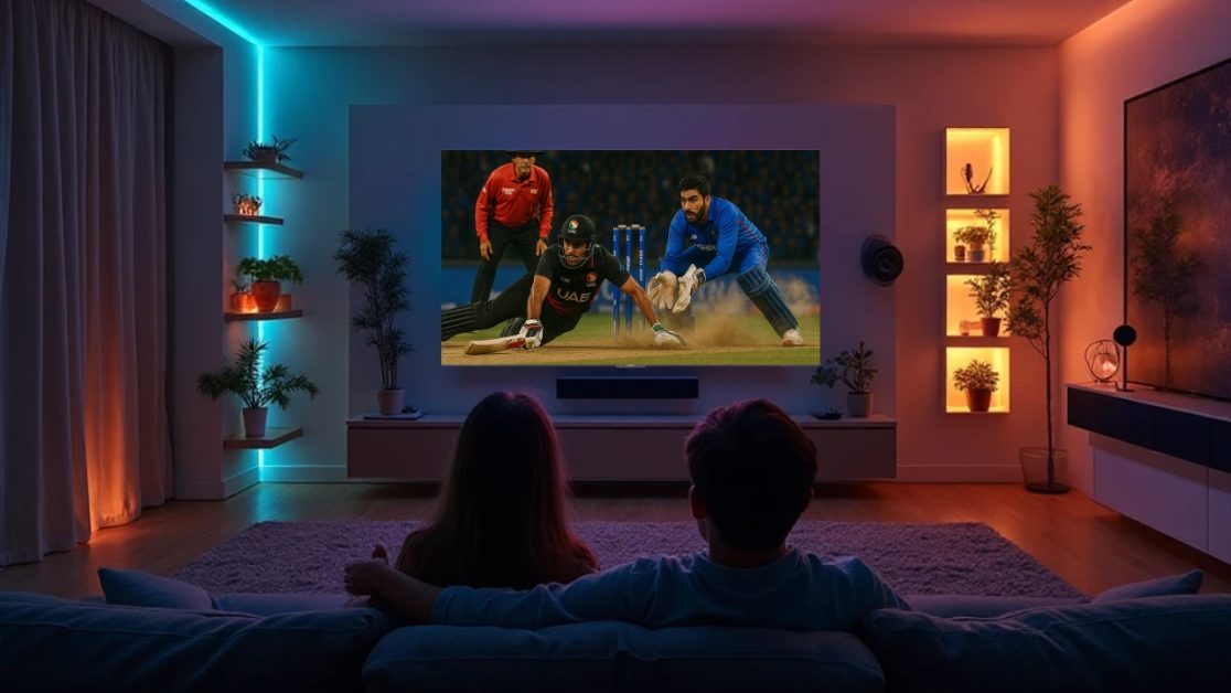 Big Screen TVs Transform Cricket Nights