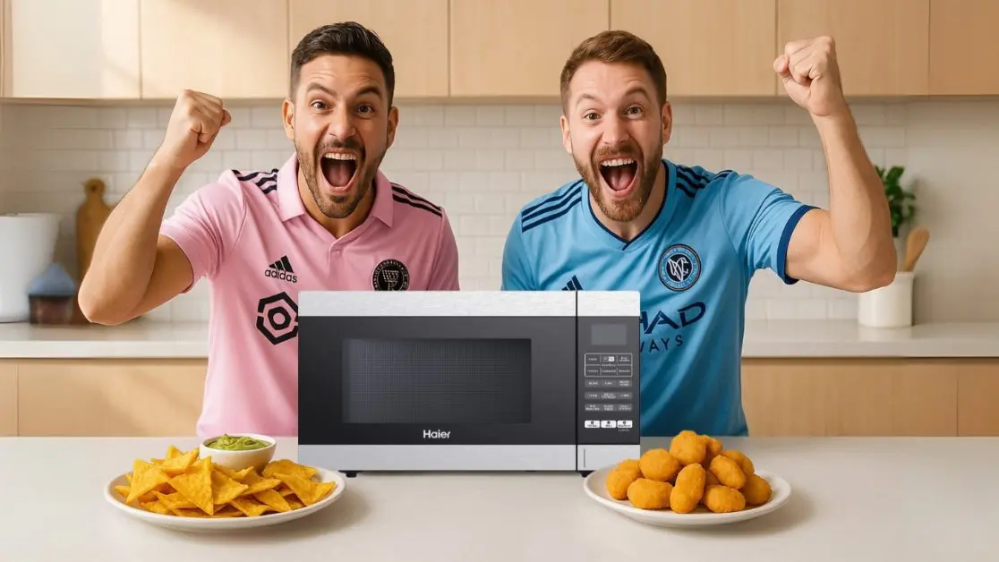 Celebrate Messi's goal with perfect microwave snacks