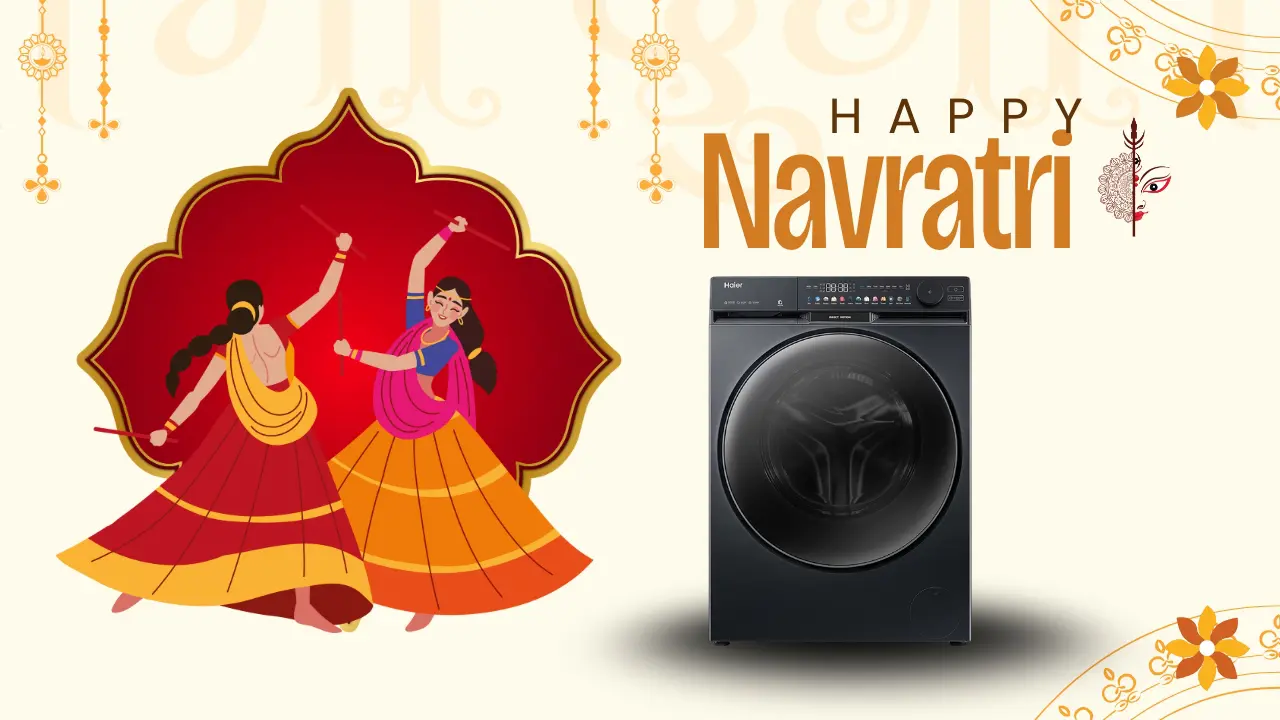 Celebrate navratri with perfect washing machine at home