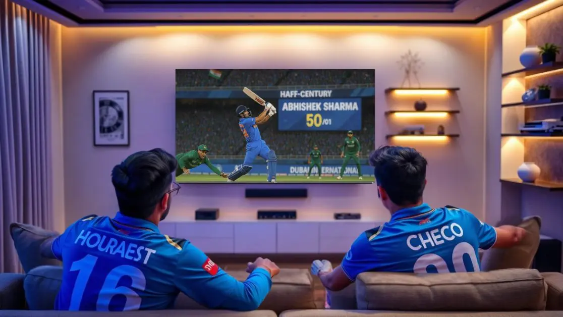 Cricket nights feel different at home now with Mini LED TV