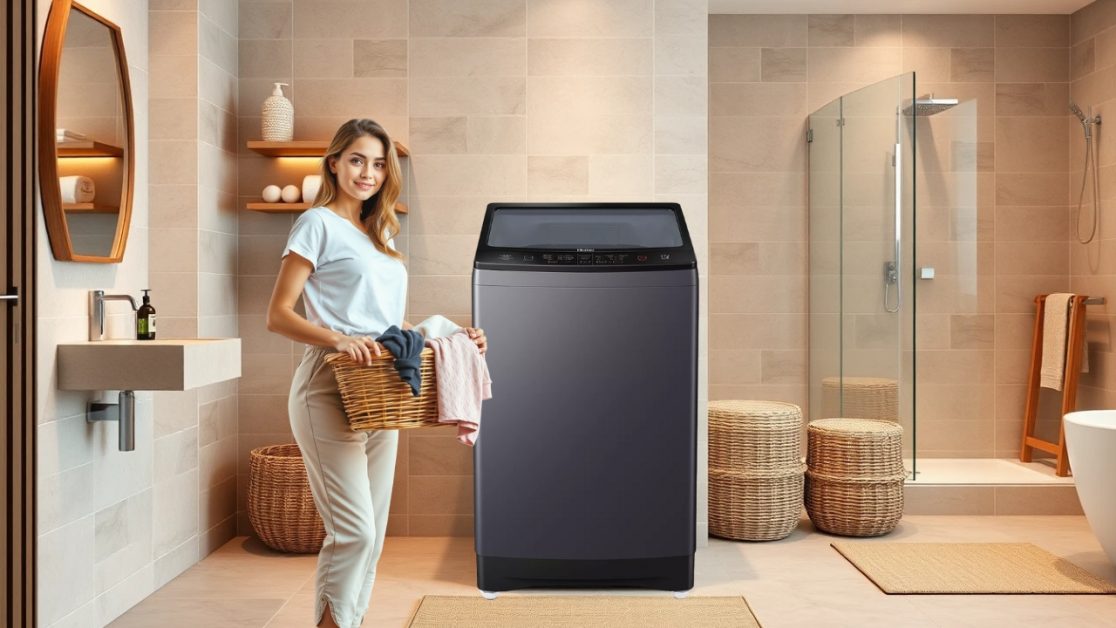 Dry clothes in washing machine with ease