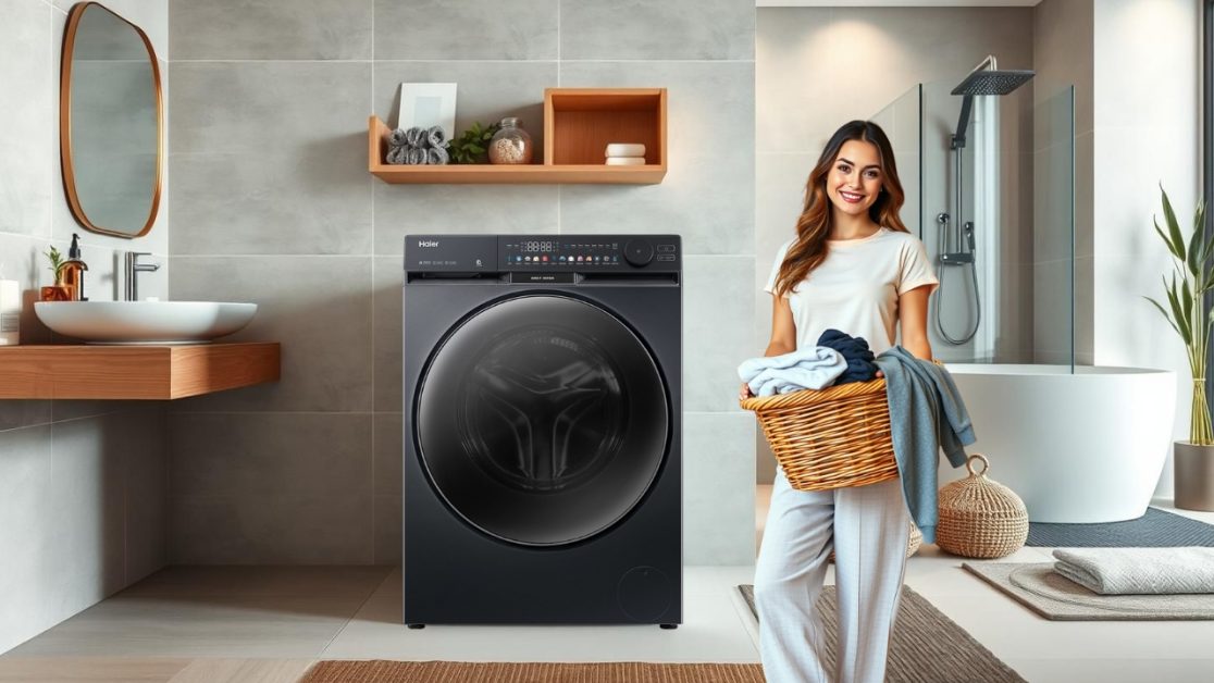 Dry your clothes in washing machine
