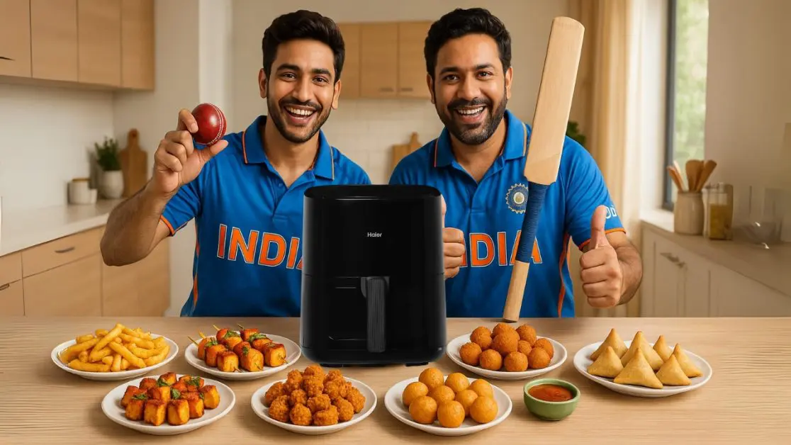 Eat Healthy air fried food this asia cup season