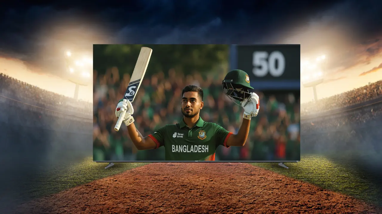 Every Key Moment from Bangladesh vs Afghanistan Looks Better in 4K