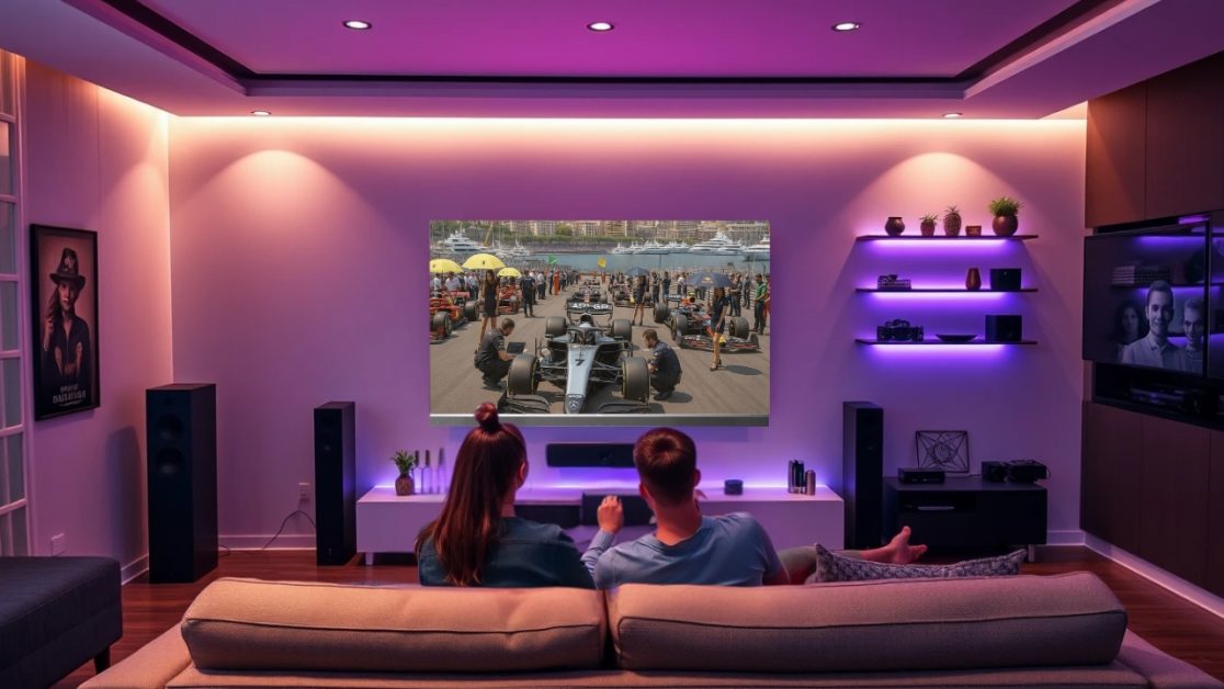 Fastest Races need fast and smart TV