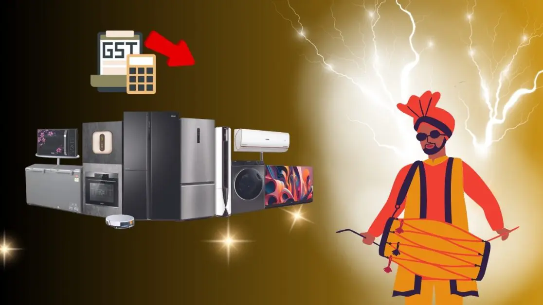 GST drop on Appliances