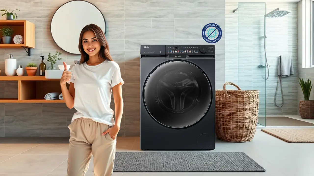 Get Anti bacterial technology in washing machine
