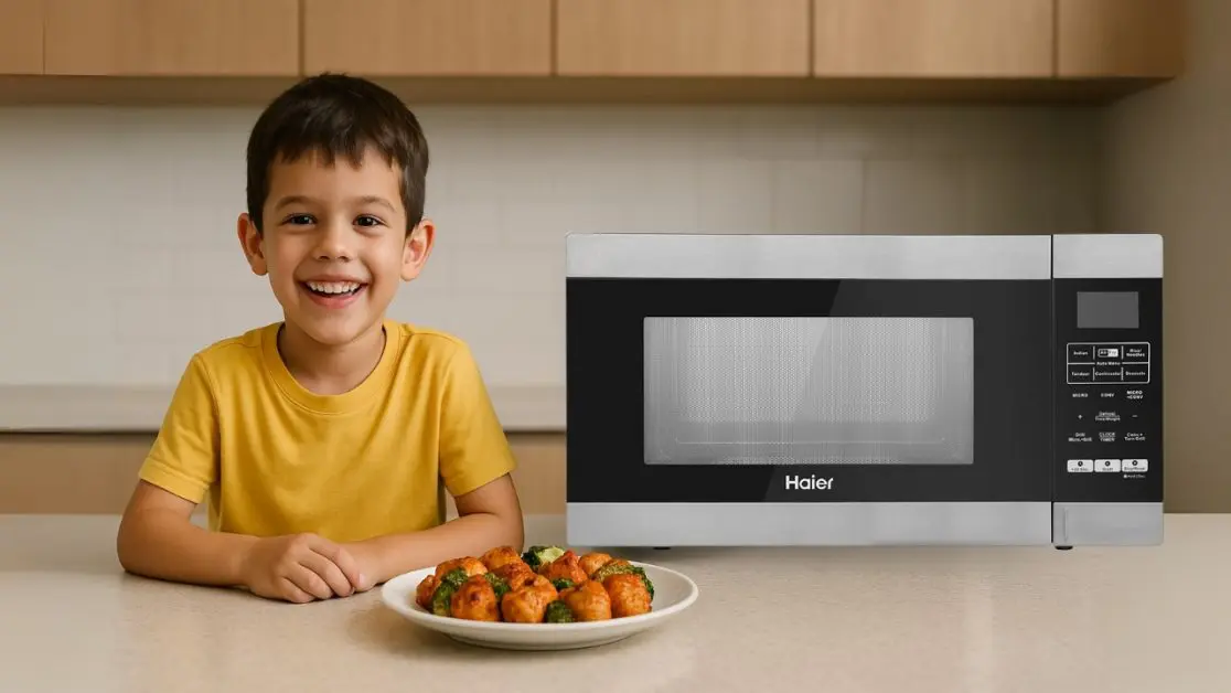 Get Child lock safety in microwave