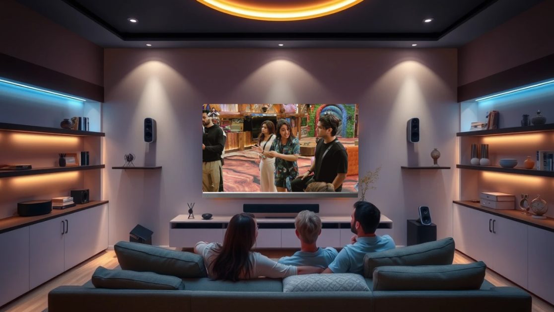 Get Mini LED TV like bigg boss house