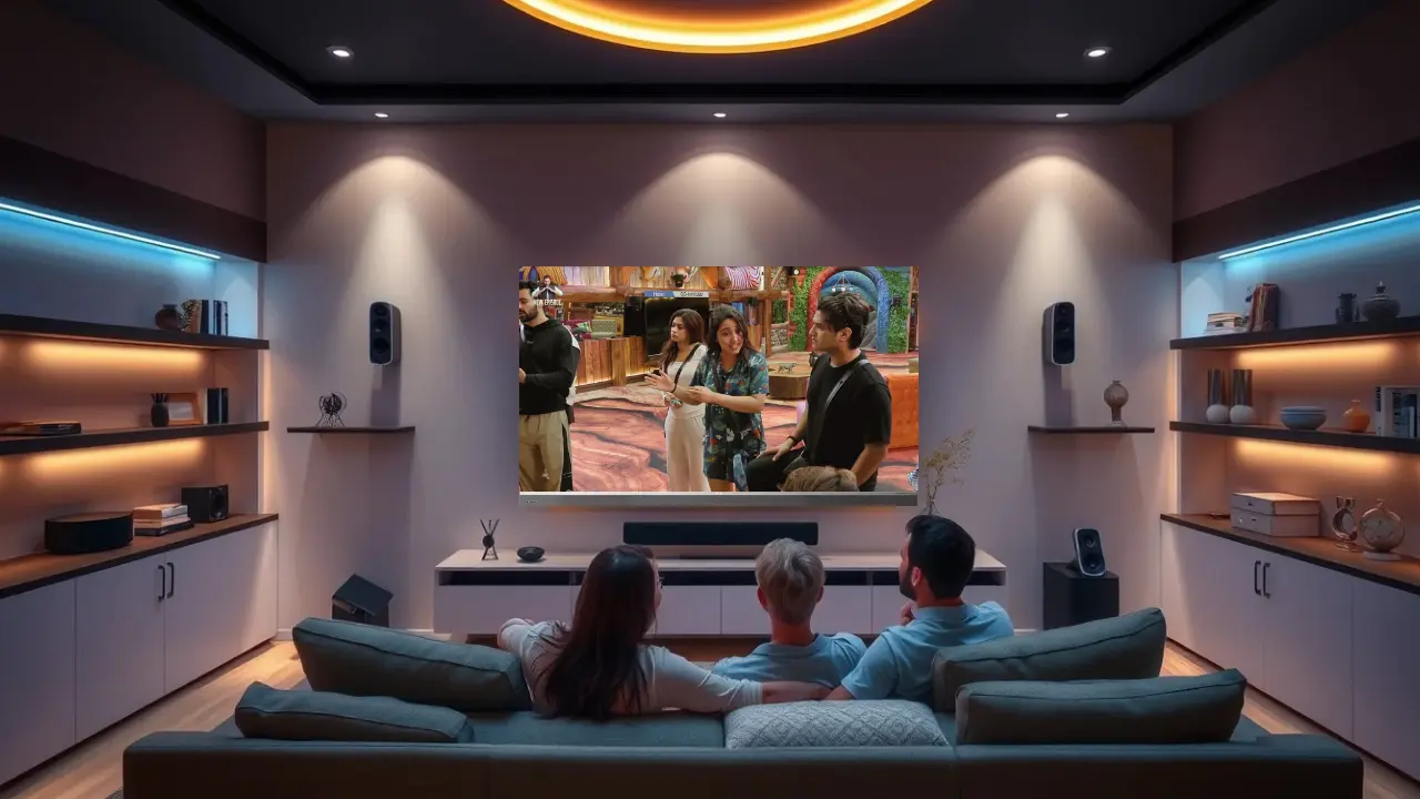 Get Mini LED TV like bigg boss house