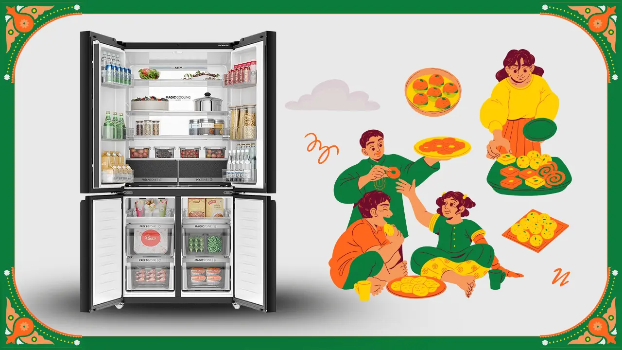 Get Perfect Refrigerator for prasad and sweets this maha ashtami