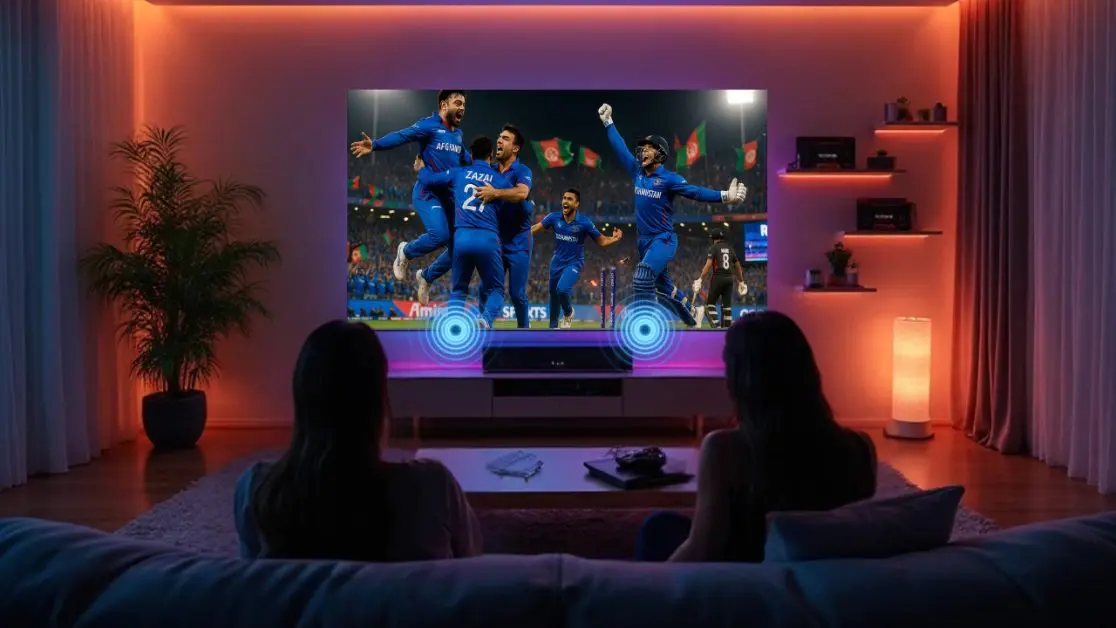 Get Sound by KEF audio support in Mini LED TV