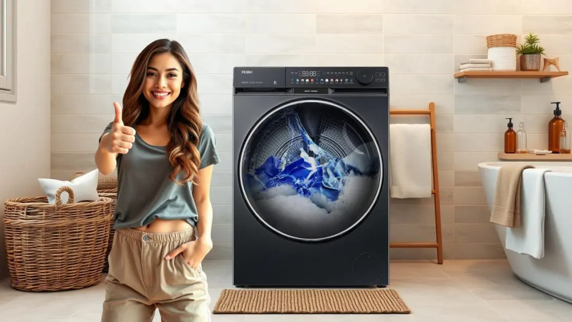 Get Washing machine with dual spray tech