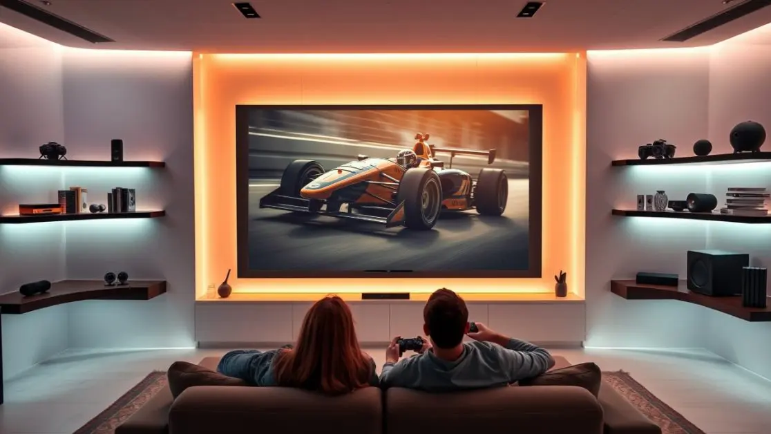 Higher refresh rate TV stands out