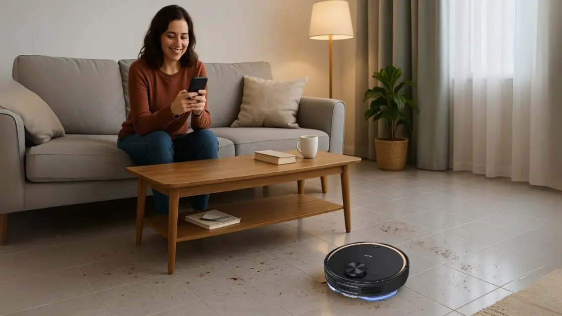 Home should be clean with robot vacuum cleaner to save your time