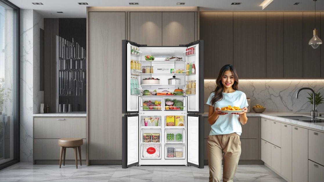 Keep your leftover fresh in perfect fridge
