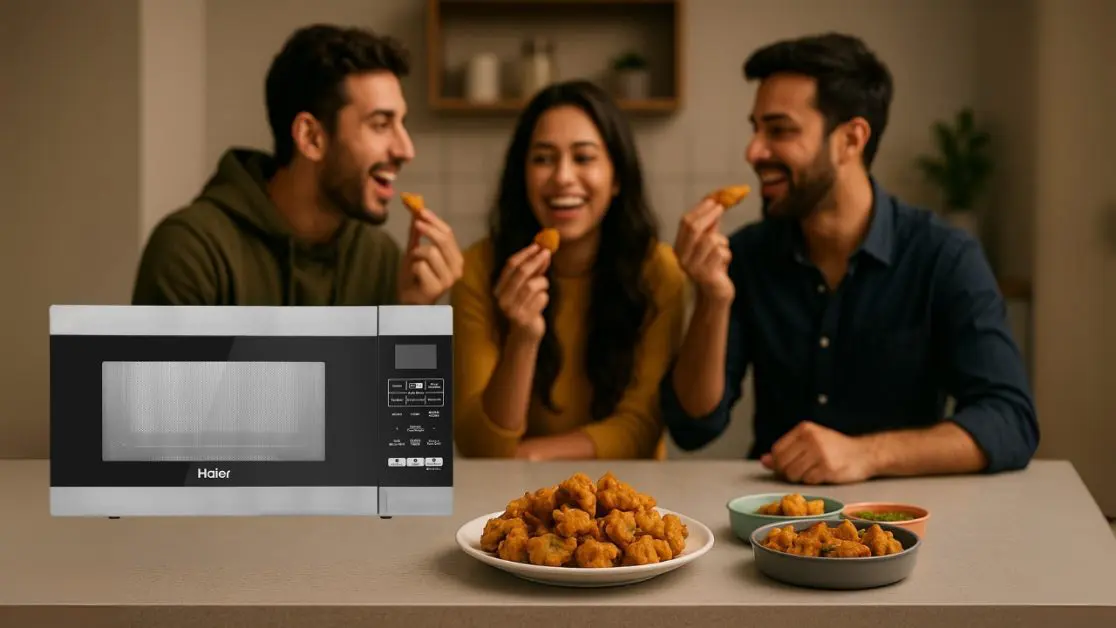 Late night snacks with perfect microwave