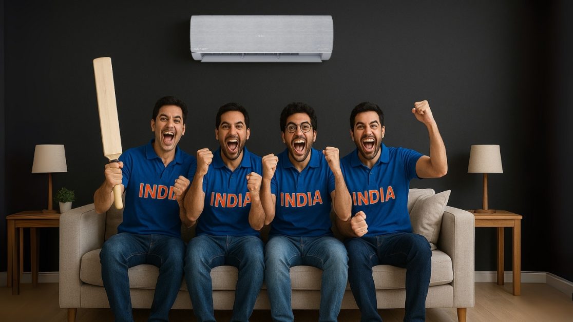 Living Room That Doubles as a Stadium with AI AC