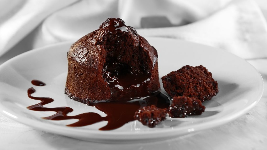 Make Choco lava cake in air fryer