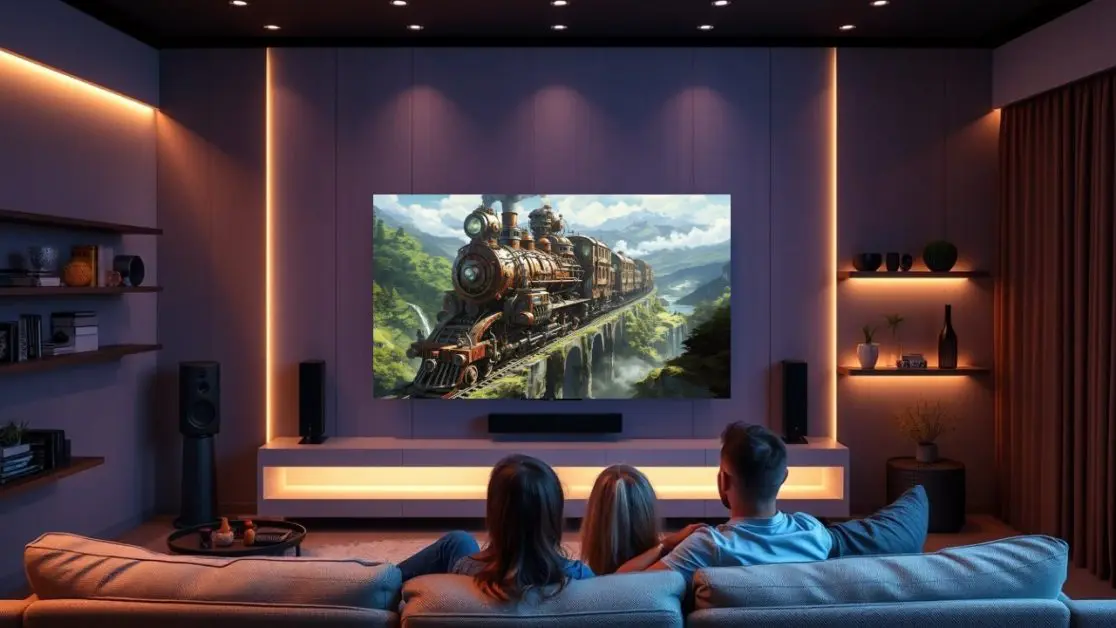 Make Home theater at home with OLED TV
