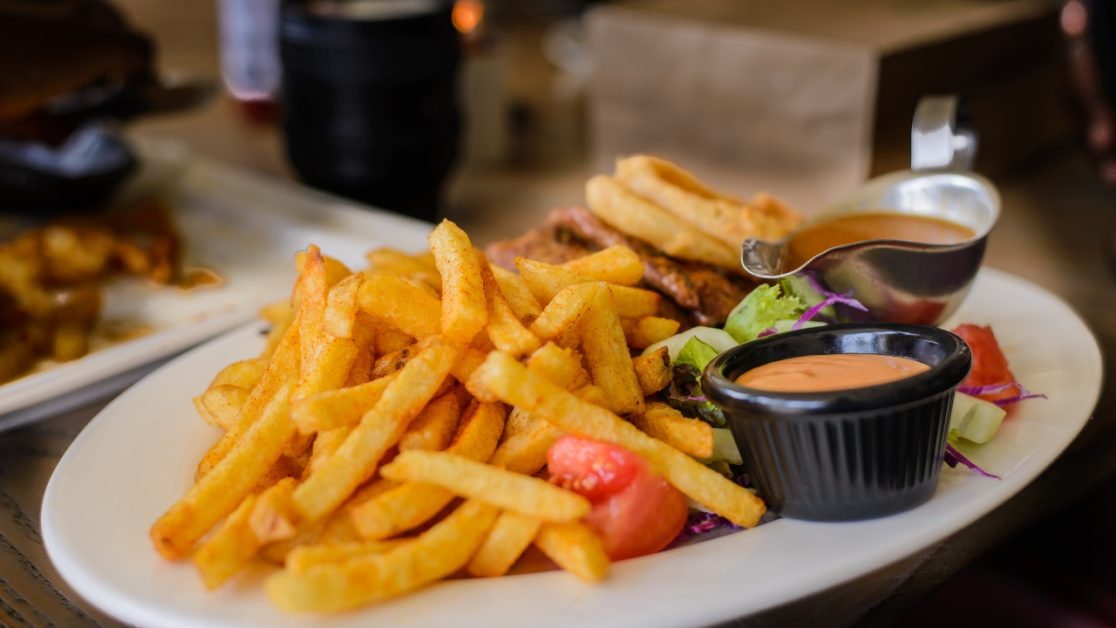Make Masala Fries in air fryers