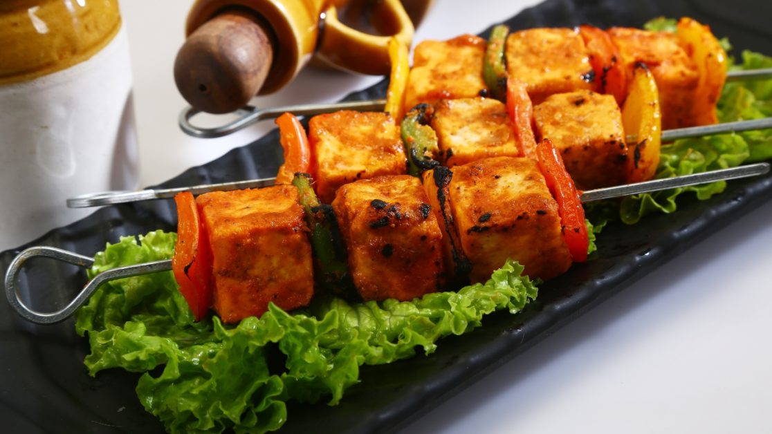 Make Paneer tikka in microwave