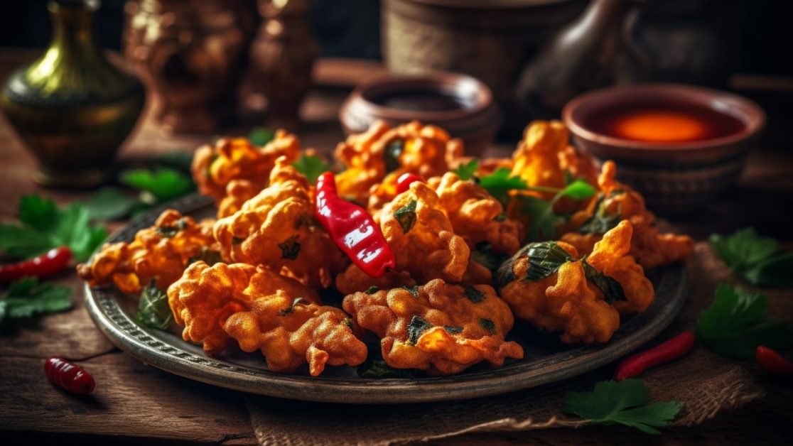 Make crisp pakoda in air fryer
