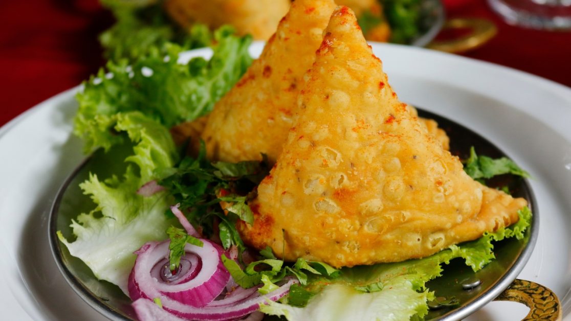 Make crisp samosa in air fryer