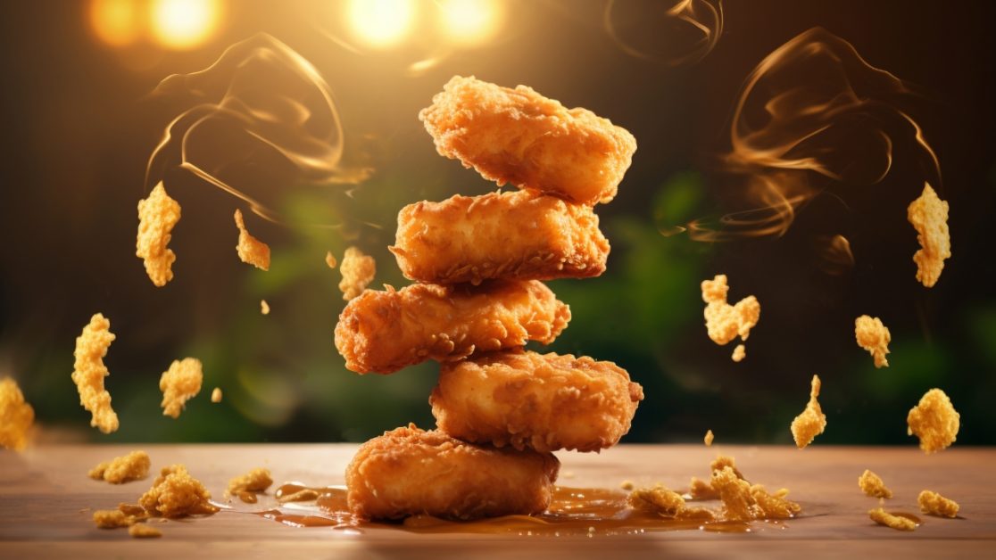 Make crispy snacks in air fryer