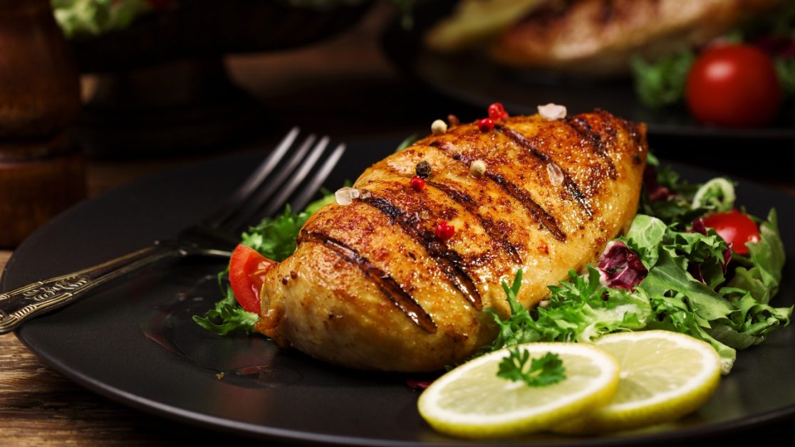 Make grilled food in air fryer