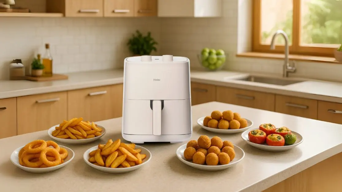 Make perfect air fried food with air fryer
