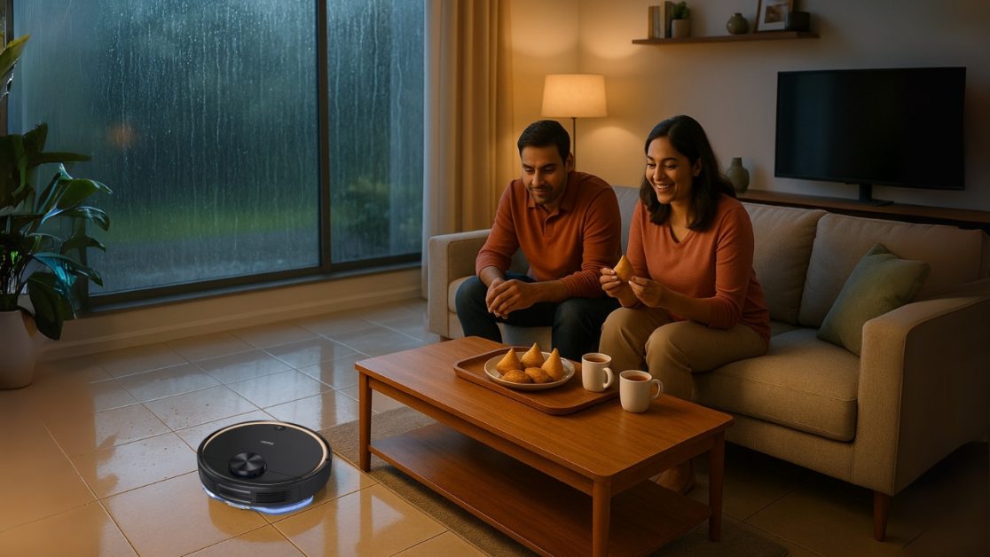 Perfect Robot vacuum cleaner this monsoon