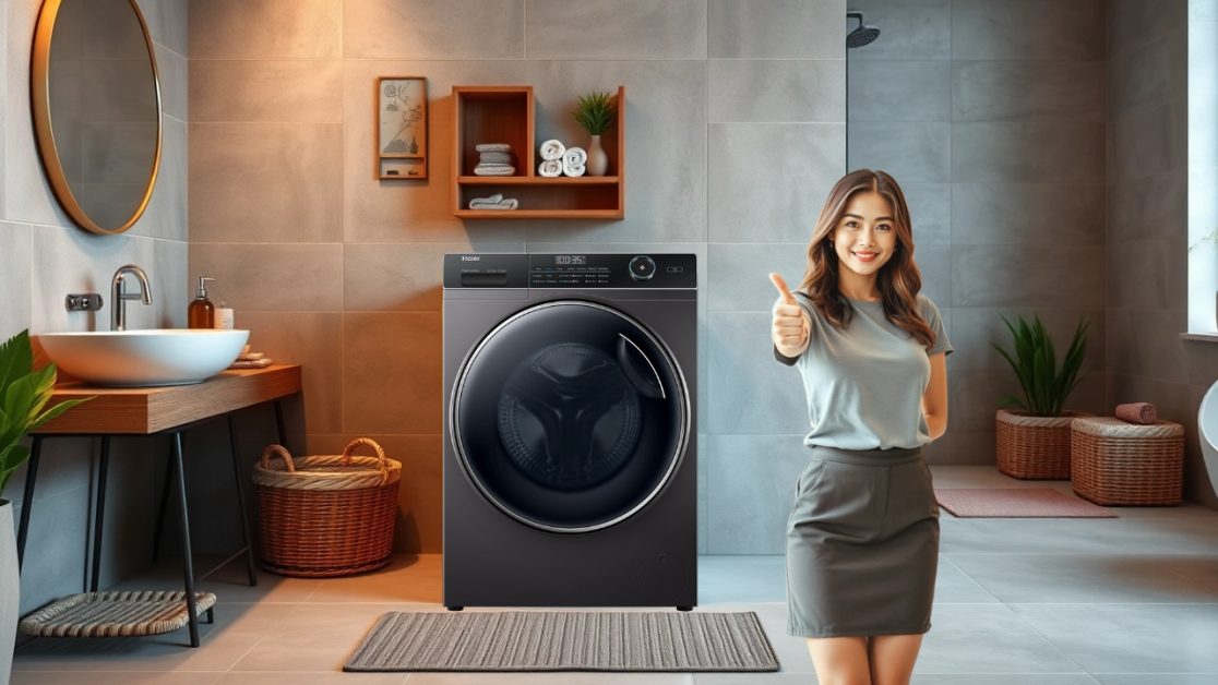 Perfect washing machine for working women