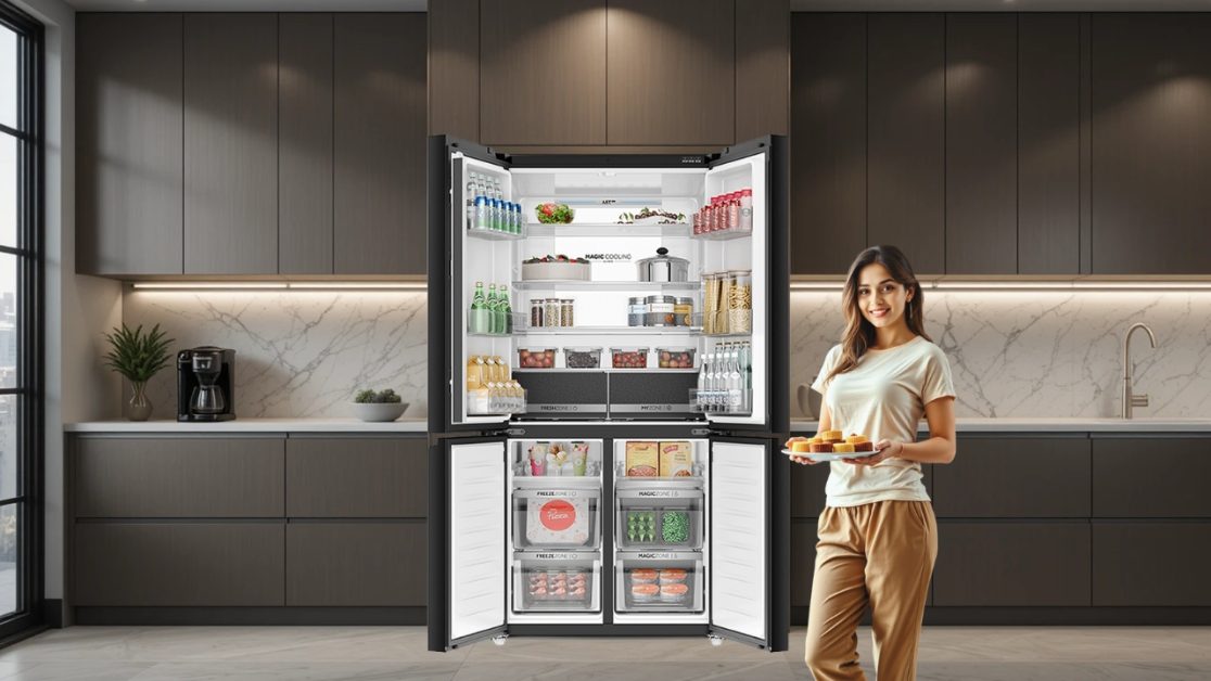 Protect smell transfer in this refrigerator