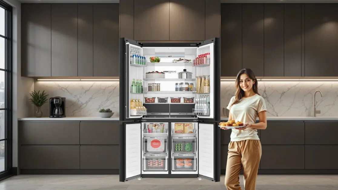 Protect smell transfer in this refrigerator
