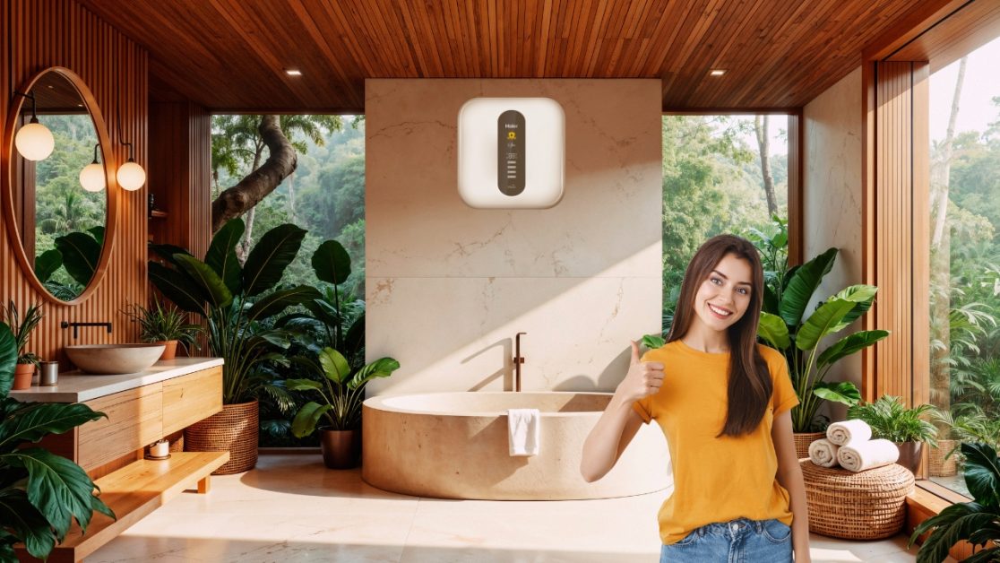 Set Your Shower Schedule From Your Phone with smart water heater