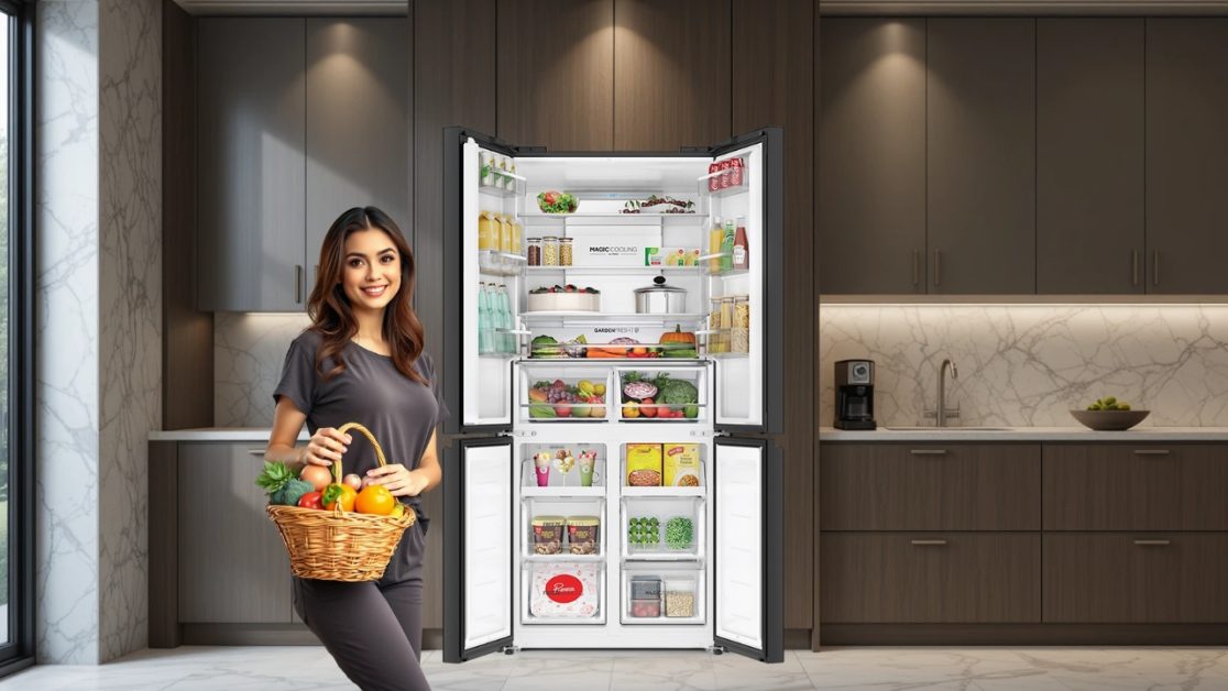 Store Perfectly in 4 door refrigerator