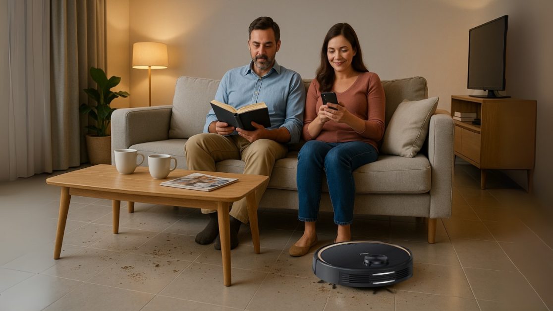 This Robot vacuum cleaner is Indian-home ready