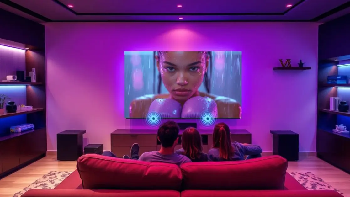 This TV can sound like a theatre