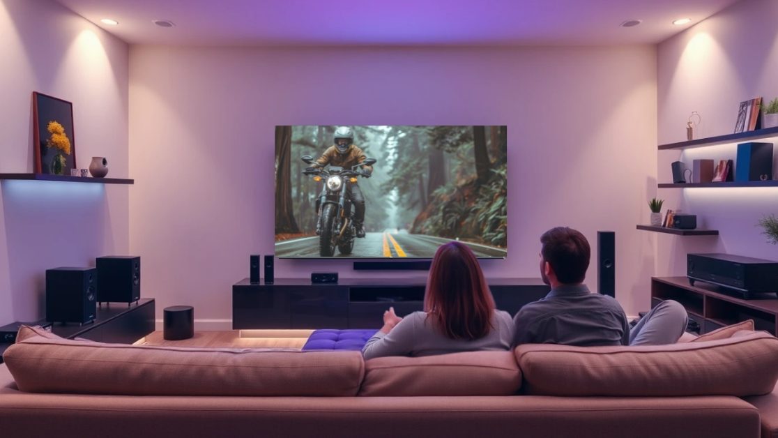 This TV make your experience mini theatre