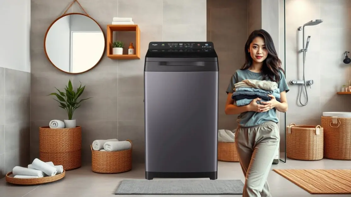 Top load washing machine is built for monsoon