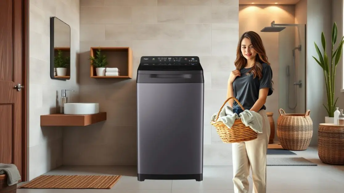 Wash clothes with ease in this washing machine