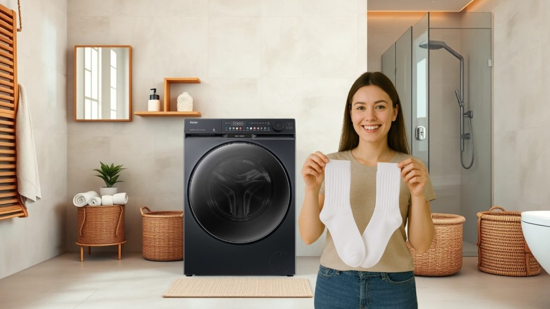Wash your socks in washing machine