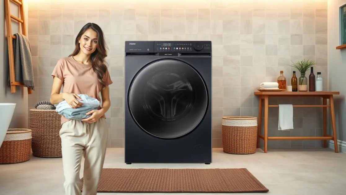 Washing machine helps you to dry your clothes