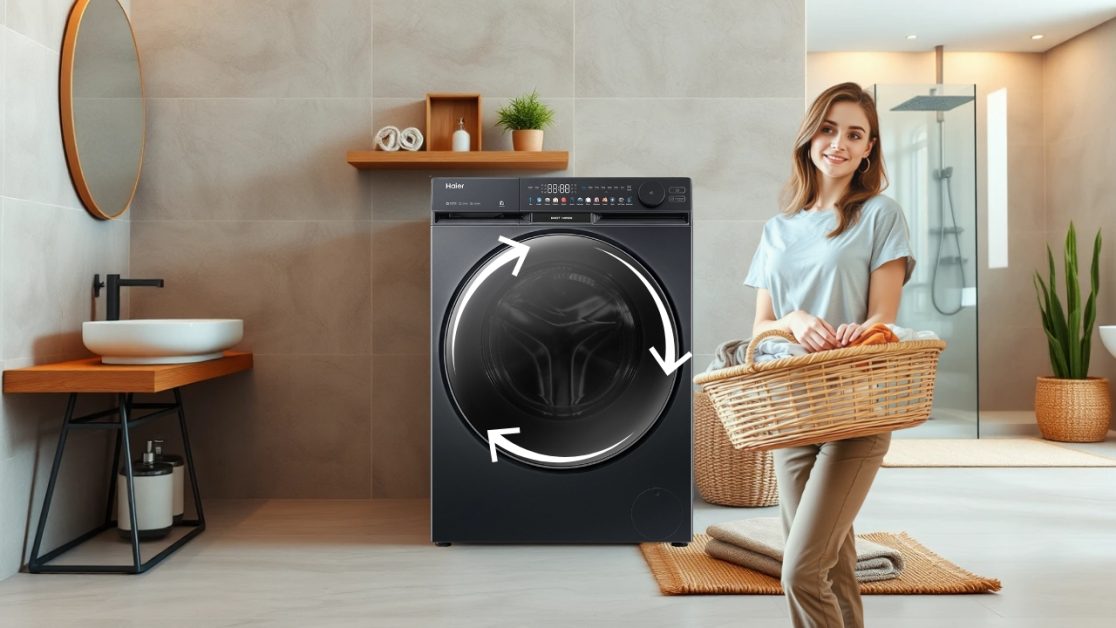 Washing machine speed like F1
