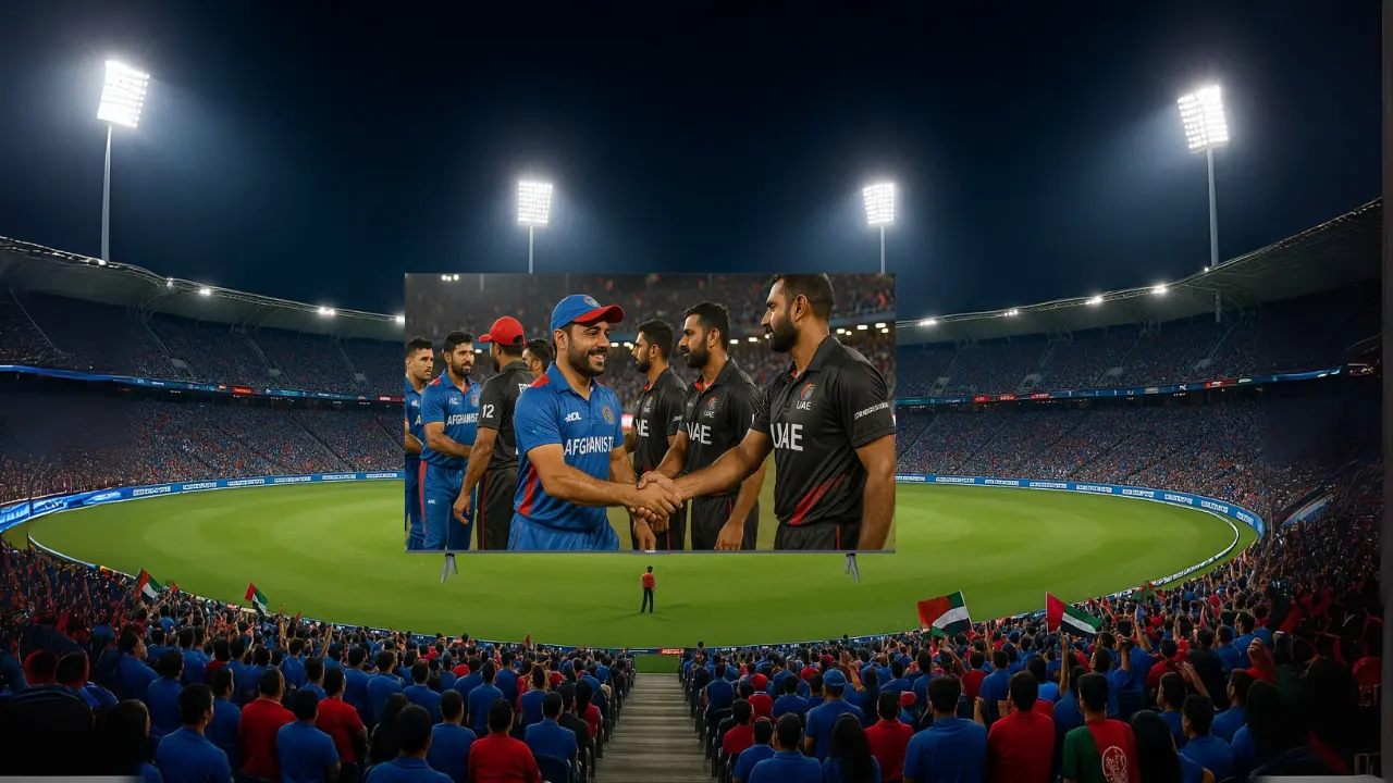 Watch Afghanistan vs UAE record breaking spell