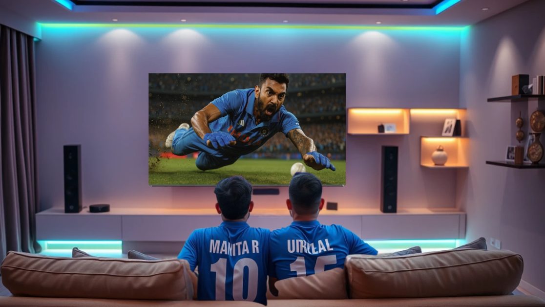 Watch Cricket in bigger screen