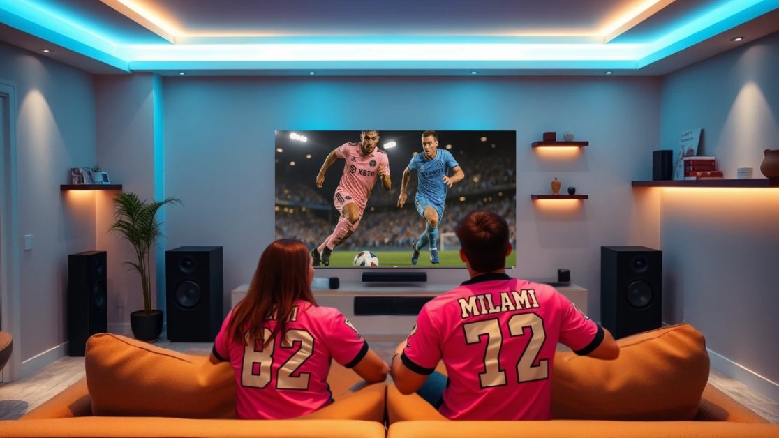 Watch Inter Miami vs New York City in Mini LED TV