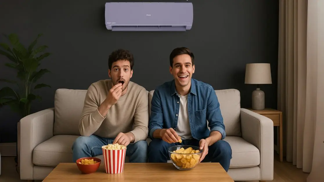 Watch Mirai movie in perfect atmosphere with AI AC